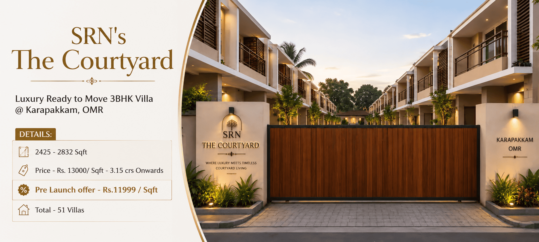 SRN Courtyard Luxury Villas